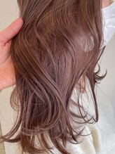 シロ(SiLO)&nbsp;★やわらか透明感ピンクベージュの大人ミディ