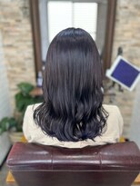 ハサミバイアトリエナガノ 千葉(8sami by atelier nagano)&nbsp;デザインカラー／レイヤーカット/ウエットヘア/オリーブベージュ