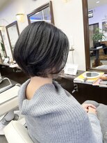 ムーブ(Moob)&nbsp;清潔感のある爽やかさが魅力のショートボブ【別府】