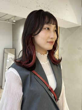 ローレン(LOREN) グレージュカラーミルクティーカラーインナーカラーダブルカラー