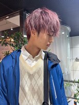 ヘアーアンドメイク ビス(HAIR&MAKE bis) ブリーチ一回で叶うカシスレッド☆【多田 華歌】