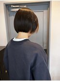 ボブ/切りっぱなしボブ/デザインカラー/フレーミングカラー