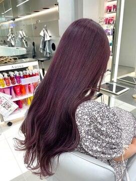 アールプラスヘアサロン(ar+ hair salon) ピンクバイオレット