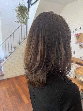 ナップヘアーボッコ(NAP hair bocco) ミディアムスタイル