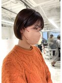 丸みボブ切りっぱなしボブ内巻きボブ