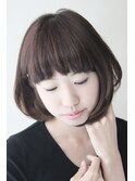 ナチュラルショートボブ