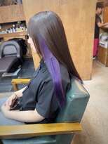 ロルド シェリ(Rold Cheri)&nbsp;【山本智文】インナーカラーパープル