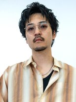 【green表参道】アップバング/メンズパーマ