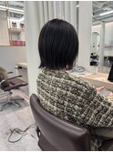 外ハネ☆黒髪レイヤーボブ