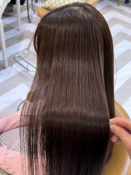 ロンドアベニール 北千住(Lond avenir) メルティカラーフェミニンロング似合わせカット髪質改善縮毛矯正