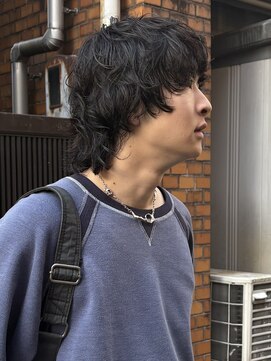 グロップ 町田(GLOP) メンズミディアムパーマ/シャドウパーマ/メンズボブ