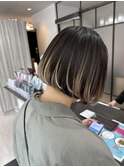 毛先ブリーチ