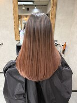 サニー 渋谷(SUNNY) バレイヤージュ、ハイライト、レイヤーロング、グレーベージュ