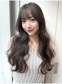 トレンド感抜群！！！ふんわりレイヤーカット×艶髪透明感カラー