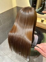 セントラル 三宮店(central) 【神戸三宮】うる艶ストレート美髪カラー髪質改善トリートメント