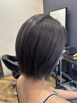 アルター(aL ter) 【ボブ×グレージュ】暗めカラー/デザインカラー/鎌取/林愛華