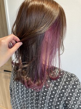 ダブルカラー/イルミナカラー/インナーカラー/ハイライト