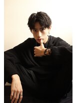 ネクスト 渋谷(NEXT) MEN’S HAIR/ブルーブラック/フェザーパーマ/渋谷ア