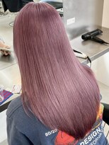 ラック 表参道(LUCK)&nbsp;ピンクカラー/ケアブリーチ/ブリーチ/表参道/原宿