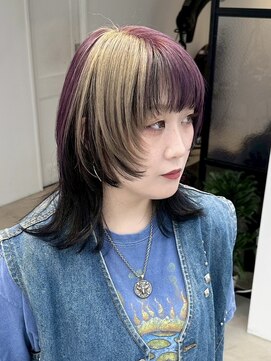 ラック 表参道(LUCK) デザインカラー/ケアブリーチ/ブリーチ/表参道/原宿