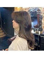 エレノア 梅田 大阪駅前第4ビル店(Eleanor) 柔らかなレイヤーウェーブスタイル