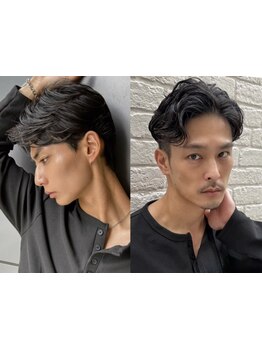 20,30代の大人の色気を目指す男性は[TORNADO]へ☆程よい色気のあるパーマヘアがサロンの強み◎