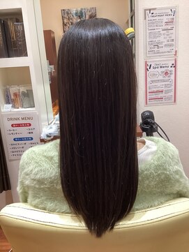 似合わせカットモテ髪暗髪カラートリートメント冬ヘア