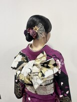 アクティフ(actif) 成人式着付け シニヨン