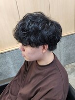 ニアウ 伊勢崎連取店(Niau)&nbsp;マッシュウルフ波巻きスパイラルシャドウパーマ