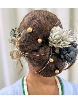 マニス(manis) 二十歳の集い リボンヘア