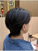 ANEW大宮店【アニュー】ハンサムショート/ダークブルー/髪質改善