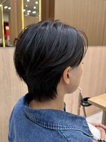 アニュー 大宮店(ANEW)&nbsp;ANEW大宮店【アニュー】ハンサムショート/ダークブルー/髪質改善