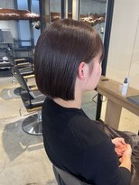 ニーイチイチ(211)&nbsp;ボブ／艶髪/ココアブラウン/大人ガーリー