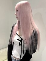 メルトトウキョウ 渋谷(melt.tokyo)&nbsp;インナーカラー/トリートメント/デザインカラー/ペールピンク