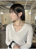 ぱつっとボブ