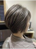 【お手入れ簡単】美フォルム大人ショート