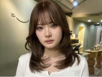 ウタの写真/【大通】髪質改善×ヒアルロン酸カラーで叶う艶ロング|顔周りレイヤーで印象チェンジ|新規¥11,000