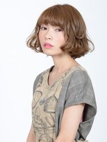 アース 上本町店(HAIR&MAKE EARTH) 毛先カールショートボブ【EARTH上本町店