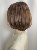 カーキアッシュボブ