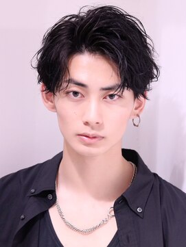 ネイビー(NAVY) ワイルドグロッシーパーマ