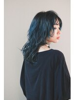 オーイット(ooit)&nbsp;＊ロングウルフヘア×ブルーカラー＊