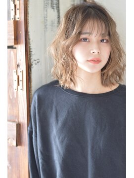 グランアージュ 柏西口店(grandage) ウェーブ×デジタルパーマ×Aラインボブ20代30代40代 柏 駅近 m2