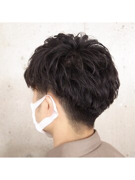 クランク(CRANK) パーマでスタイル簡単◎アップバンクマッシュスタイル