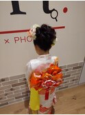 七五三／ヘアセット／着付け／