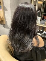ヘアリゾートエーアイ 浅草店(hair resort Ai)&nbsp;グレーハイライトカラー