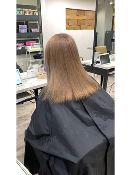 アジールヘア 所沢プロペ通り店(agir hair) ミルクティーベージュ