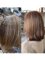 クルー(CREW)&nbsp;白髪ぼかしデザイン