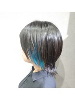 アニュー ヘア アンド ケア(a New hair&care)&nbsp;20代30代大人かわいい透明感★グリーンイヤリングカラー