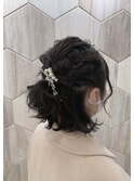 ハーフアップスタイル☆