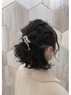 ビューティドレッセヤマノ 池袋パルコ(Beauty Dresse YAMANO) ハーフアップスタイル☆